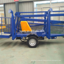 8-16m lifting height 200kg capacity trailer mounted boom lift genie boom lift